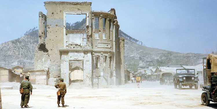 Chuncheon, Korea - April 14, 1953